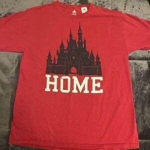 Walt Disney World Castle HOME Tee Mens Large